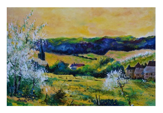 Wall Art, spring in matagne Wall Art