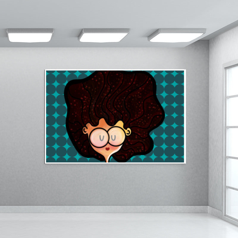 Retro_Aqua Wall Art