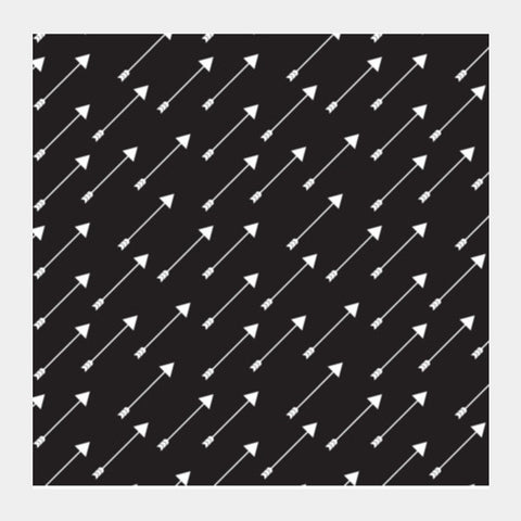 Black And White Arrows Square Art Prints PosterGully Specials