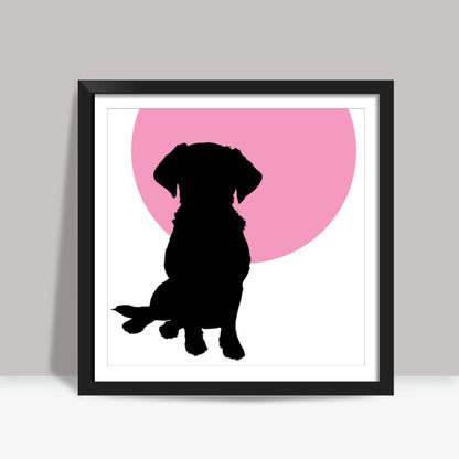 Doggo Square Art Prints