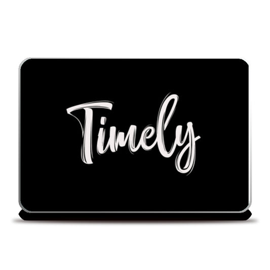 Timely Laptop Skins