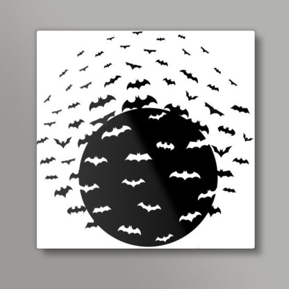 Deadly Bats Square Art Prints