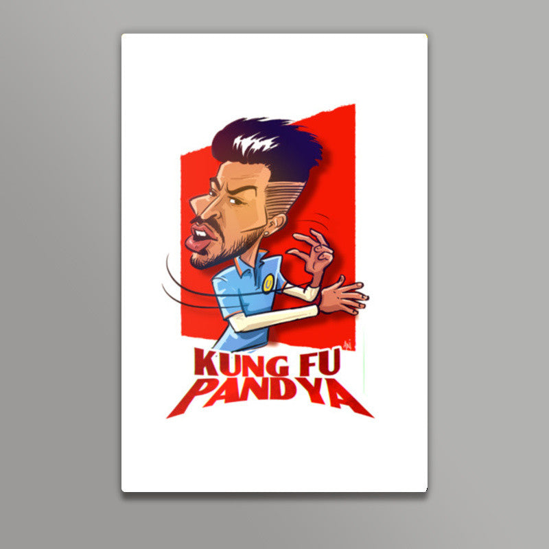 Kung Fu Pandya Wall Art