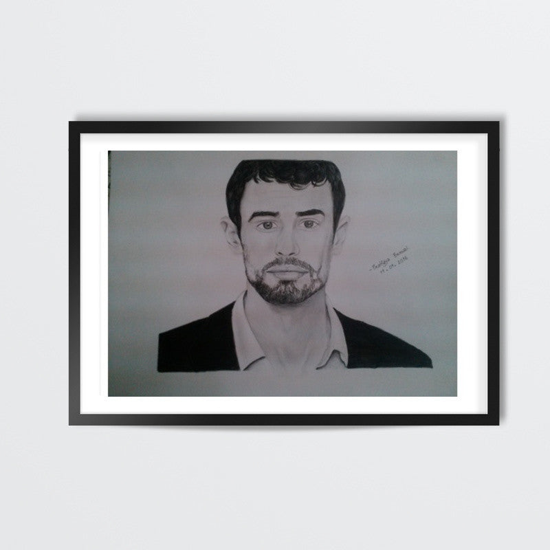 Theo James Wall Art