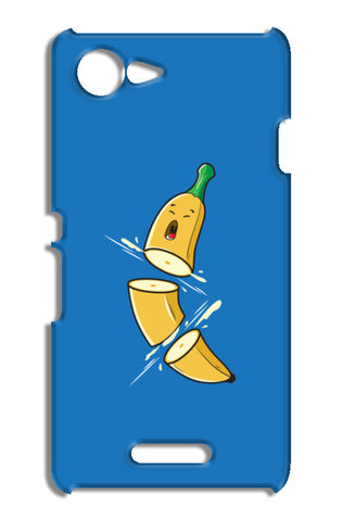 Sliced Banana Sony Xperia E3 Cases