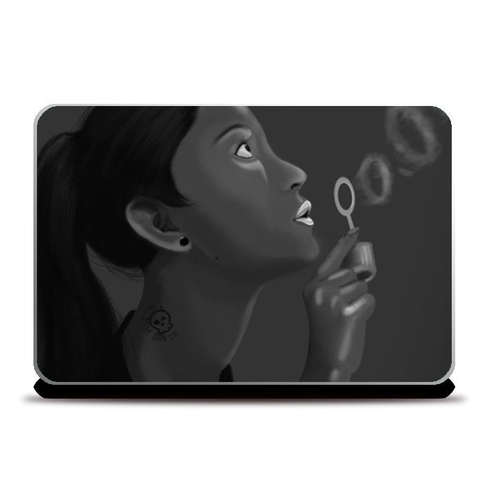 Bubble Rings Laptop Skins
