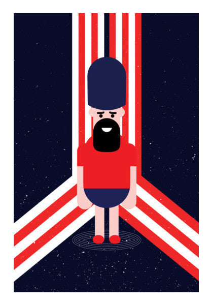 British Royal Guard Art PosterGully Specials