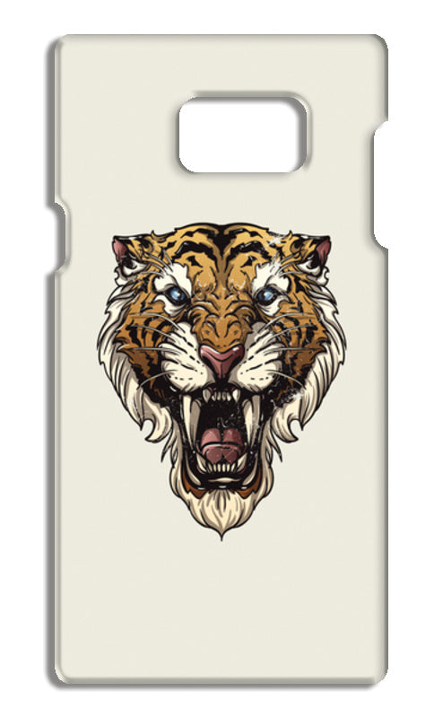 Saber Toothed Tiger Samsung Galaxy Note 5 Cases