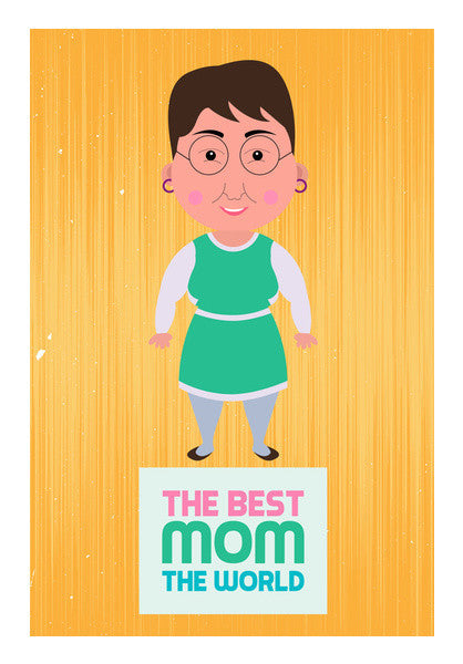 Best Mom The World Art PosterGully Specials