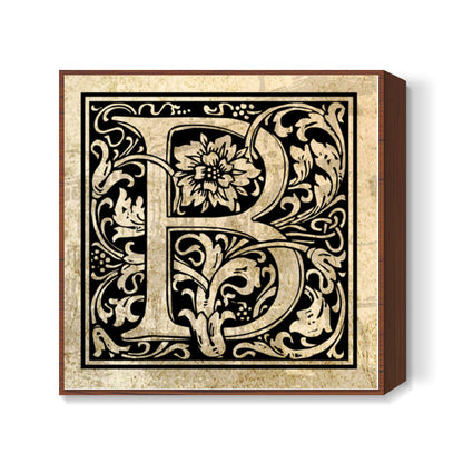 Ornate B Square Art Prints