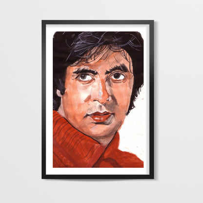 Amitabh Bachchan is the evergreen superstar Wall Art