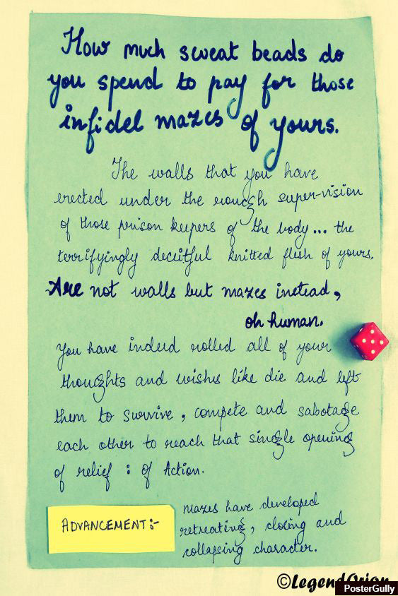Wall Art, Legend Orion Quote Artwork