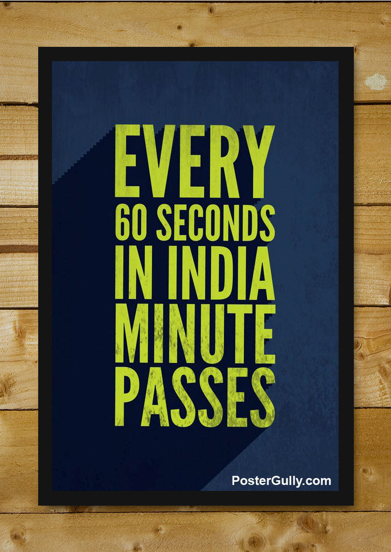 Wall Art, Minute Passes Artwork