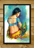 Wall Art, Painting Back Artwork