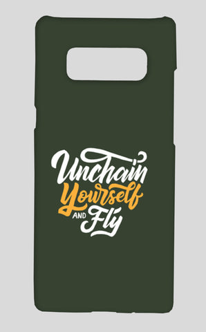 Unchain Yourself And Fly Samsung Galaxy Note 8 Cases
