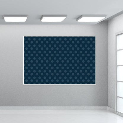 Blue Dots Wall Art