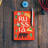 Russian Symbols Fifa 2018 | #Footballfan Notebook