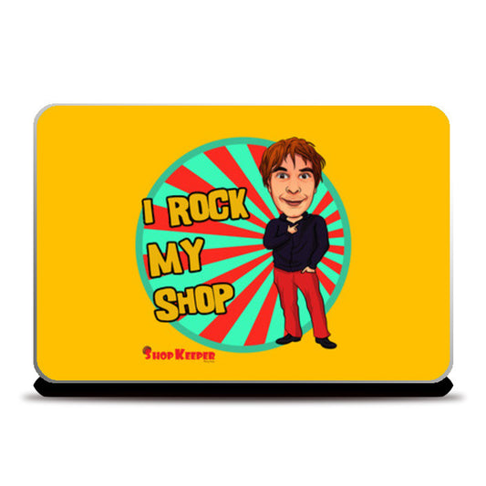 Laptop Skins, I Rock My Shop 2 Laptop Skins