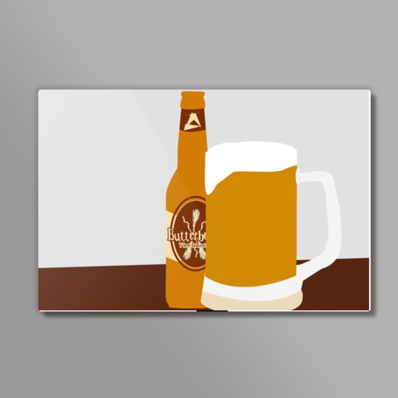 Harry Potter Butter Beer ~ Potterhead Wall Art