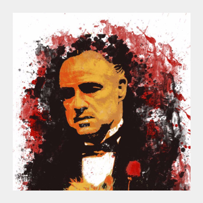 Square Art Prints, GodFather Square Art