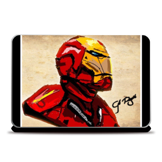Laptop Skins, Robert downey jr. | IRON MAN | laptop Skin By Gd Ryait, - PosterGully