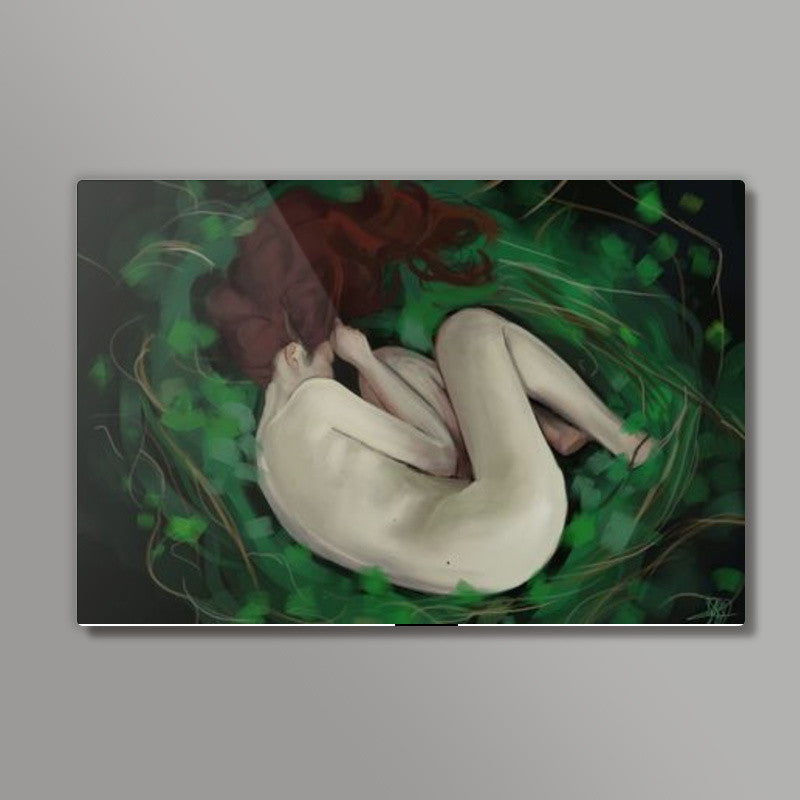 Sleeping in the bushes Wall Art | Parakram Elisha Ram