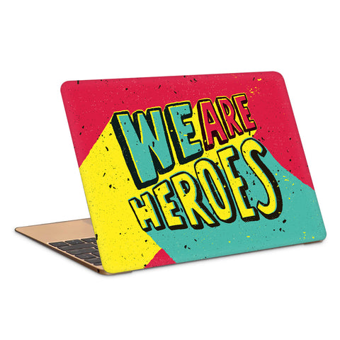 We Are Heroes Pop Art Laptop Skin