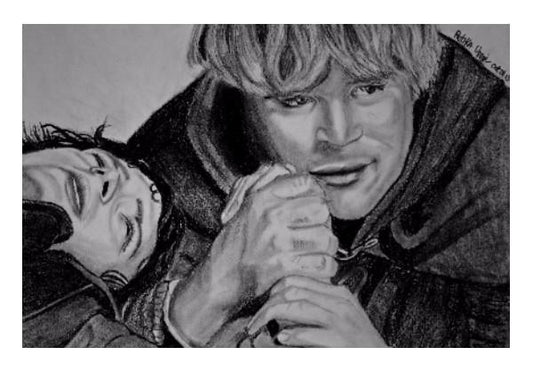 PosterGully Specials, Lord Of The Rings Frodo And Sam Wall Art | Pritika Uppal | PosterGully Specials, - PosterGully