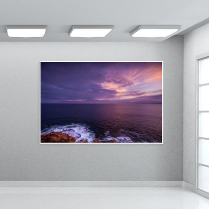 Purple Sea Wall Art