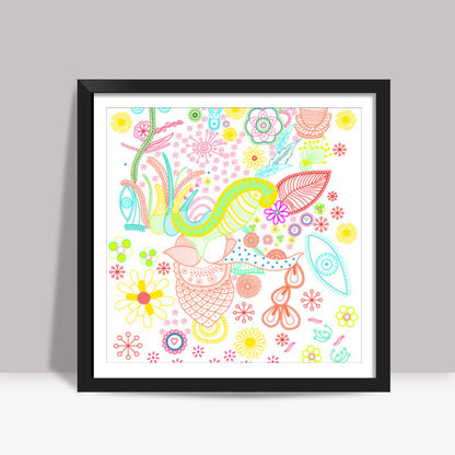 The Enchanted Forest - Day Square Art Prints