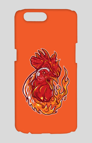 Rooster On Fire Oppo R11 Cases