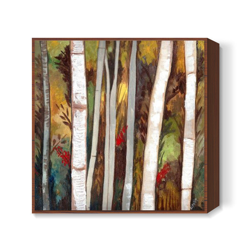 Bamboos Square Art