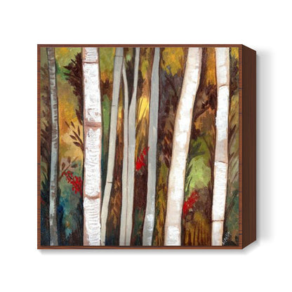 Bamboos Square Art