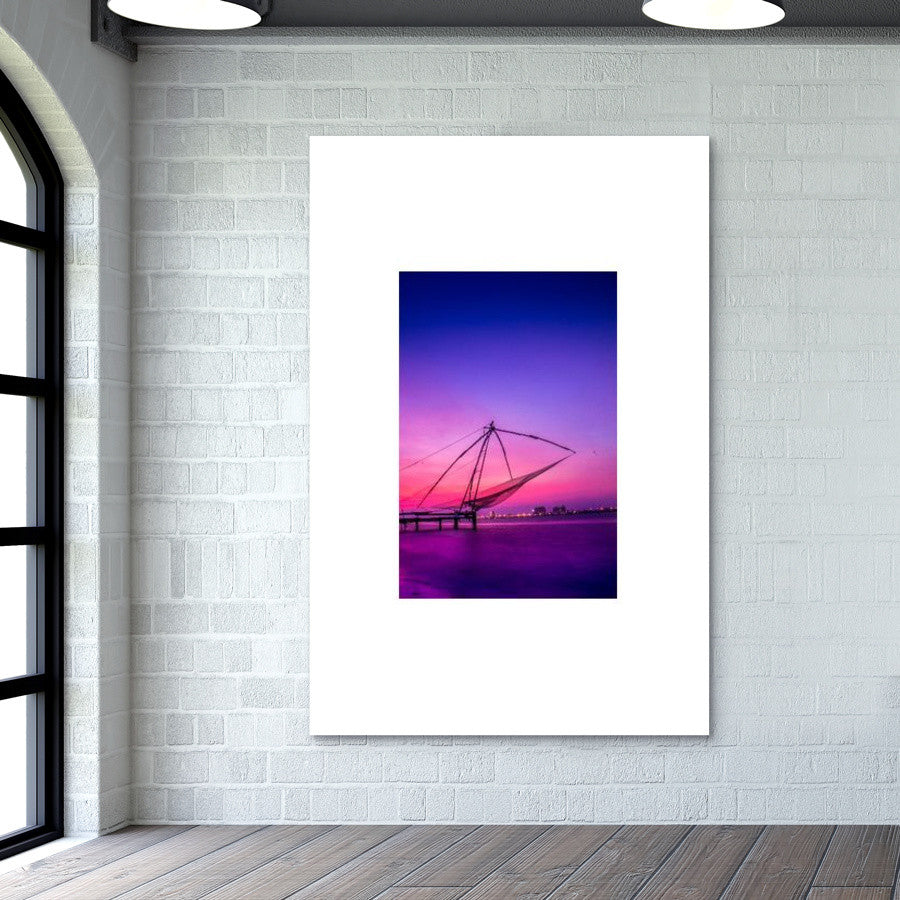 Chinese Fishing Net Wall Art