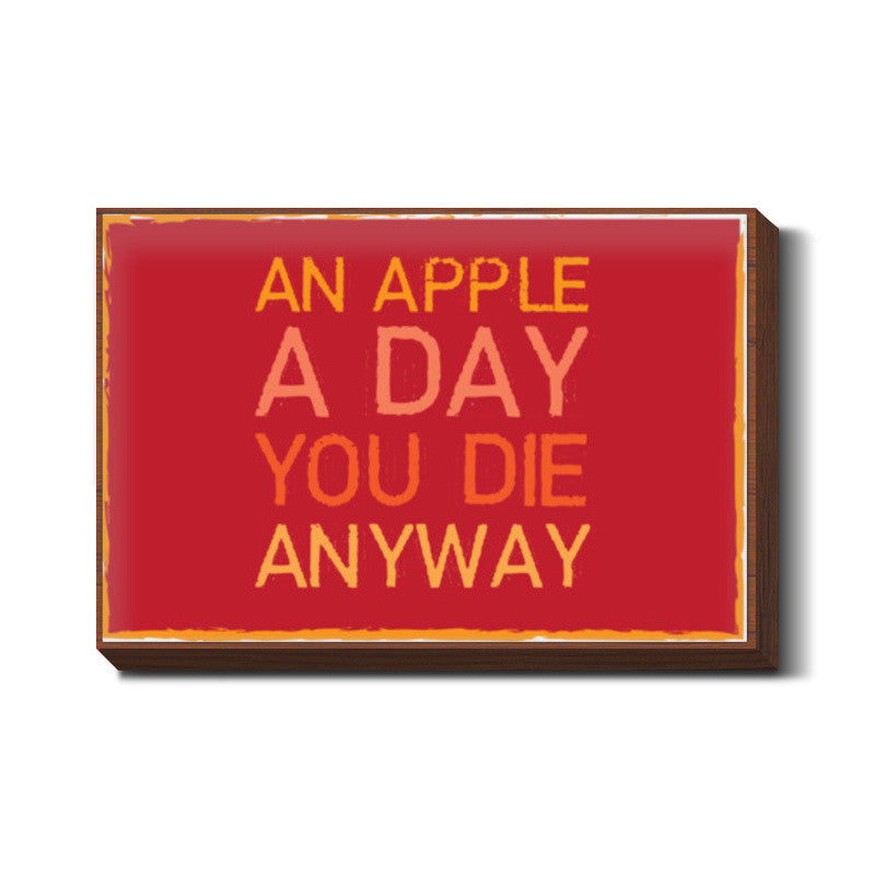 An Apple A Day ! Wall Art