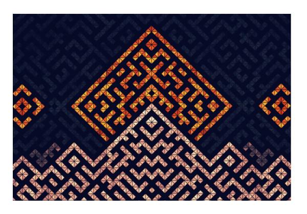 PosterGully Specials, Patterns Wall Art
