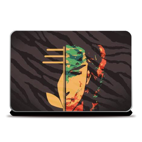 Laptop Skins, SHIVA WITH TIGER PRINT  Laptop Skins
