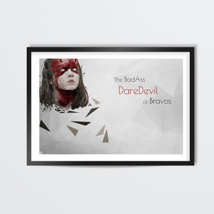 arya stark polygon art daredevil || maisie williams || Wall Art