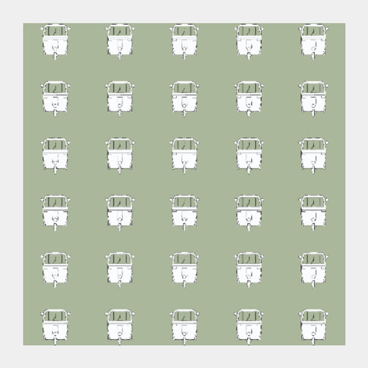 Square Art Prints, AUTO bots Square Art