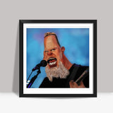 James Hetfield Metallica Caricature Artwork