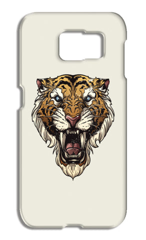 Saber Toothed Tiger Samsung Galaxy S6 Tough Cases