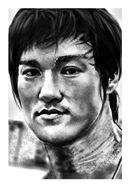 Bruce Lee The Legend Art PosterGully Specials