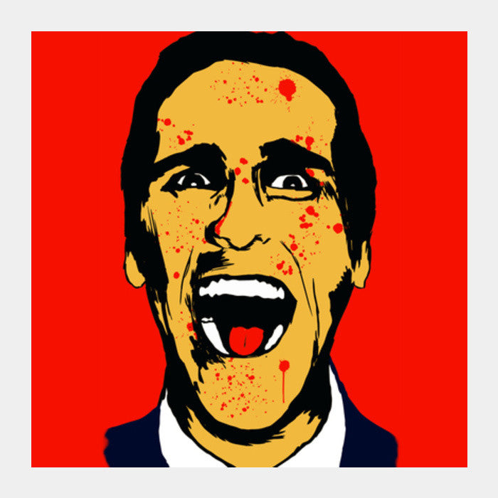 Square Art Prints, American Psycho Square Art Prints