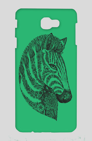 Floral Zebra Head Samsung On Nxt Cases