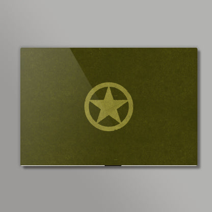 army brave star Wall Art