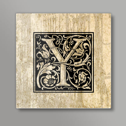 Ornate Y Square Art Prints