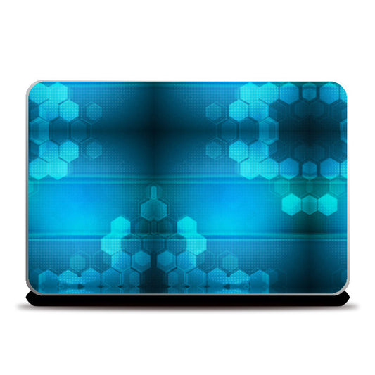Laptop Skins, Football Techno Pattern Laptop Skins