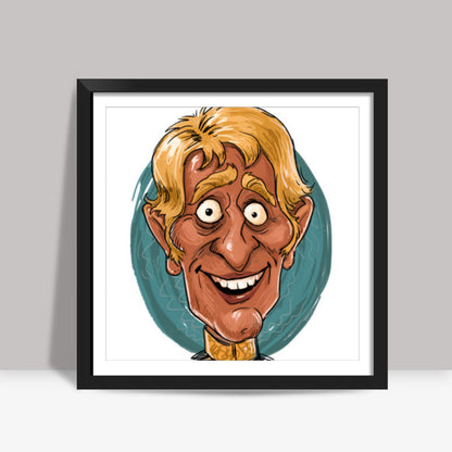 Happy Mogambo  Square Art Prints