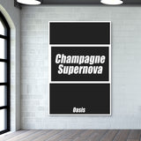Champagne Supernova | Oasis Wall Art