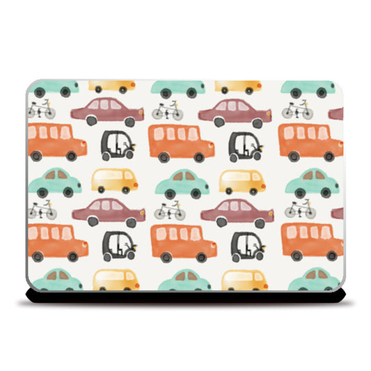 Laptop Skins, bus car van pattern Laptop Skins